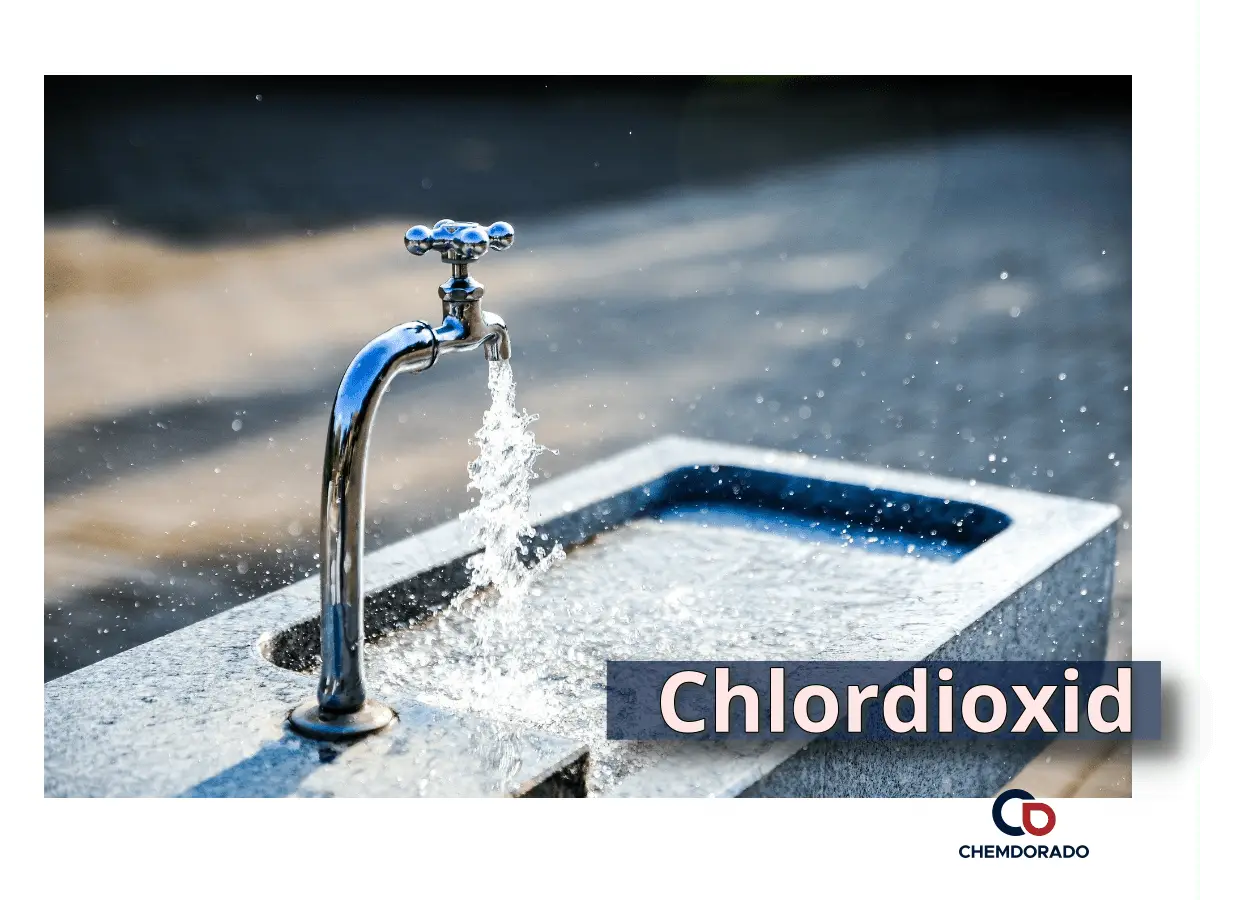 Chlordioxid im Trinkwasser, Wasserhahn, Brunnen, Chlordioxid, Trinkwasserdesinfektion, Chlordioxiddosierung, Desinfektion mit Chlordioxid